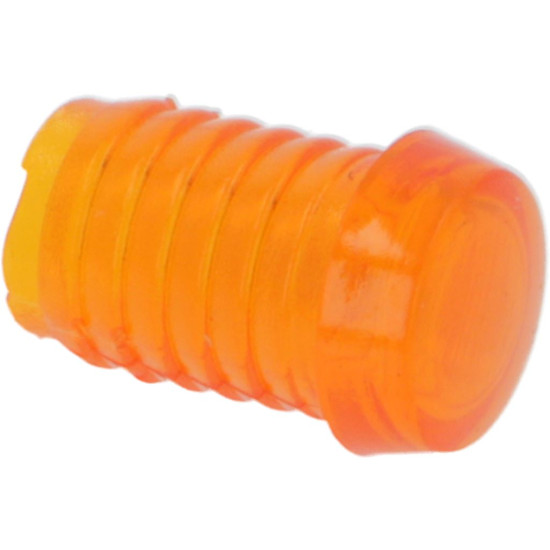 LAMP CAP TAPERED CONICAL ORANGE LAMP CAP TAPERED CONICAL ORANGE