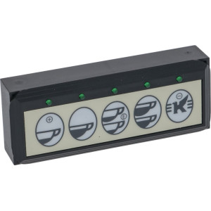 PUSH-BUTTON PANEL 5 BUTTONS