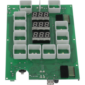 ELECTRONIC CIRCUIT BOARD LED/CPU