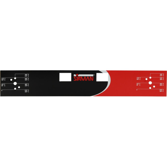 ADHESIVE CONTROL PLATE 430x70 mm