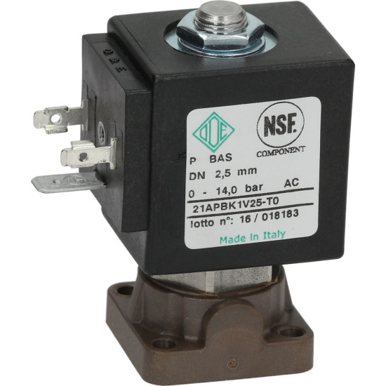 SOLENOID VALVE ODE 2-WAY 230V 8W SOLENOID VALVE ODE 2-WAY 230V 8W