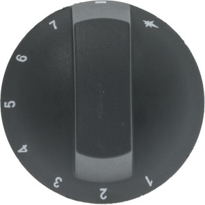 KNOB BLACK ϕ 70 mm 1-2-3-4-5-6-7