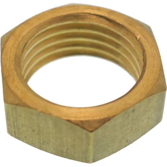 NUT BRASS M10x1 KEY 12 mm HEIGHT 4.5 mm