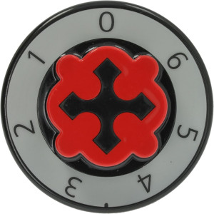 HANDLE BLACK ϕ 70 mm 0-1-2-3-4-5-6