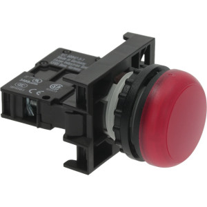 Control lamp complete   red