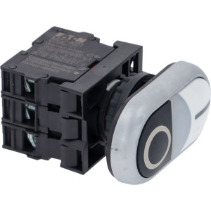 PUSH-BUTTON PANEL O-I BLACK-WHITE 15A 50