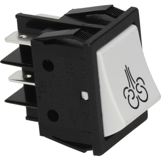 BIPOLAR BUTTON WHITE 16A 250V BIPOLAR BUTTON WHITE 16A 250V