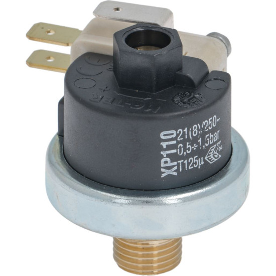 PRESS. SWITCH XP110 125 0.5-1.5 BAR 1/4 PRESS. SWITCH XP110 125 0.5-1.5 BAR 1/4