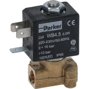SOLENOID VALVE PARKER 2 WAYS 230V 50/60H