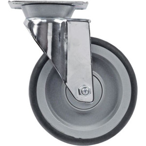 SWIVELLING CASTOR W/PLATE