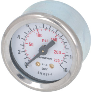 PUMP PRESSURE GAUGE ϕ 41 mm 0÷16 bar