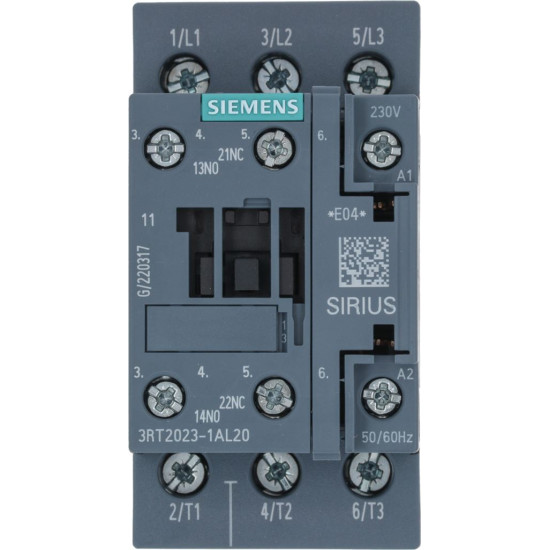 CONTACTOR SIEMENS 3RT2023-1AL20 CONTACTOR SIEMENS 3RT2023-1AL20