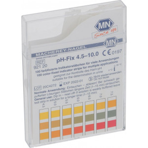 TEST STRIPS pH 4.5-10 PACK. 100 PCS