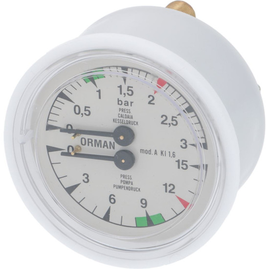 PRESSURE GAUGE FOR BOILER-PUMP ϕ 63 mm PRESSURE GAUGE FOR BOILER-PUMP ϕ 63 mm