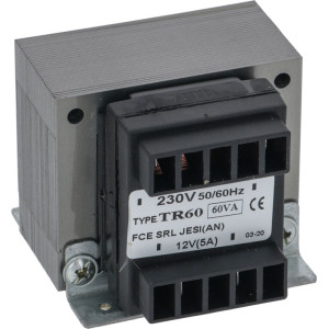 TRANSFORMER 230V/12V 5VA