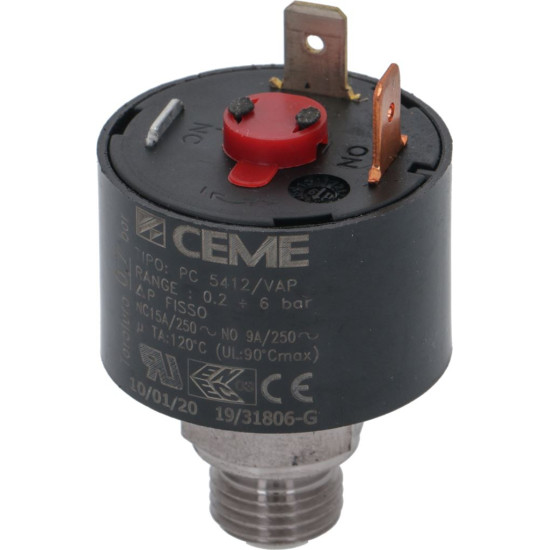 KIT PRESSURE SWITCH CEME 0.2-6 BAR KIT PRESSURE SWITCH CEME 0.2-6 BAR