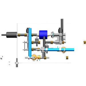 KIT WASHING SYSTEM HOOD MM EU