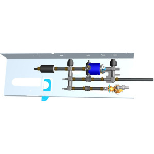 KIT WASHING SYSTEM ONE DOUBLE IMPELLER