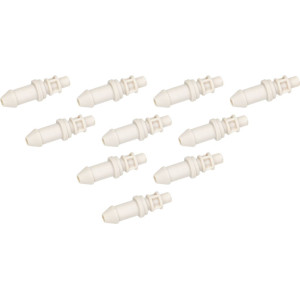 HOSE END FITTING STRAIGHT 10 PCS