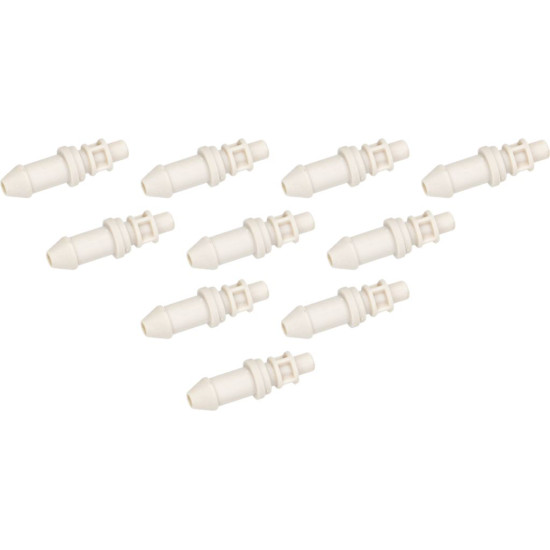 HOSE END FITTING STRAIGHT 10 PCS HOSE END FITTING STRAIGHT 10 PCS