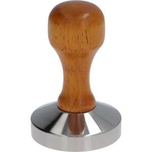 TAMPER WOOD AND STAINLESS STEEL ϕ 58 mm