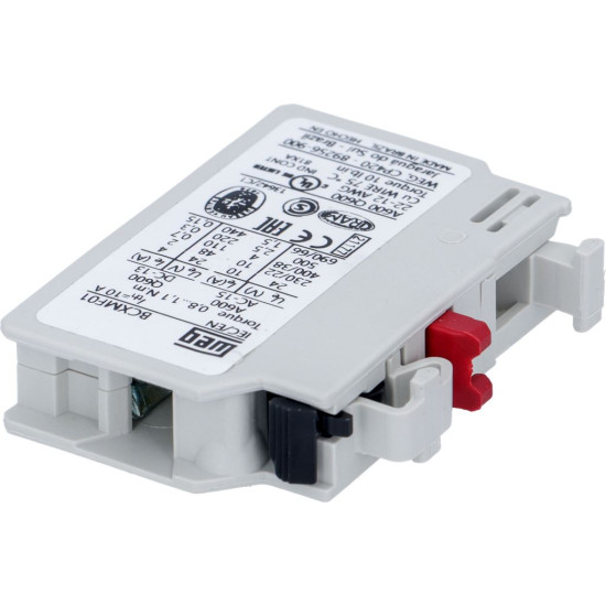 Auxiliary contact  10 A