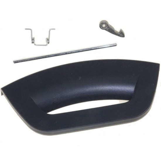 DOOR HANDLE SET GREY FUTURA