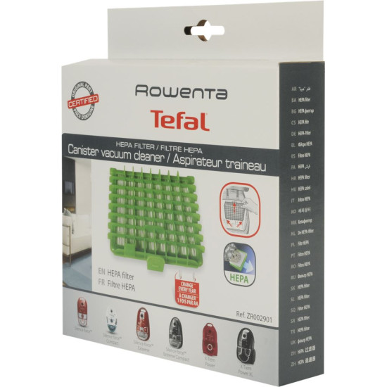 FILTER HEPA GREEN ROWENTA H13 ZR002901