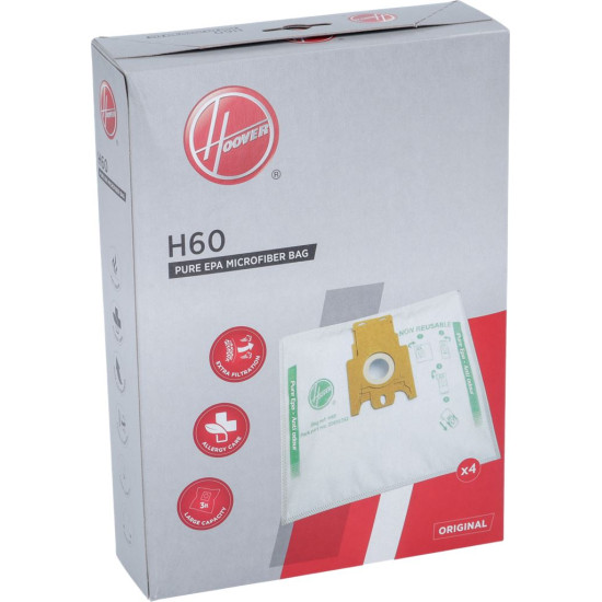 MICROFIBRE BAGS FOR VACUUM CLEANER H60 H MICROFIBRE BAGS FOR VACUUM CLEANER H60 H