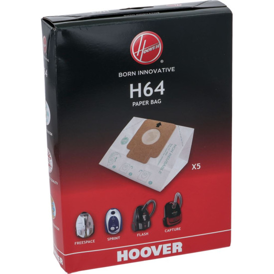 BAGS FOR VACUUM CLEANER HOOVER H64 BAGS FOR VACUUM CLEANER HOOVER H64