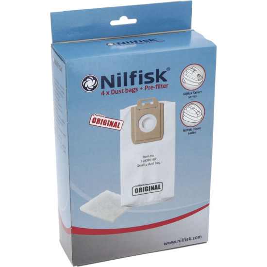 BAGS FOR VACUUM CL. NILFISK 128389187