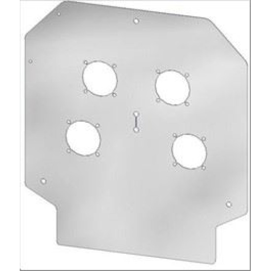 SPEED S PLUS STAINLESS FRONT COVER