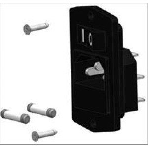 MULTI LED  IEC SOCKET BASE 230V