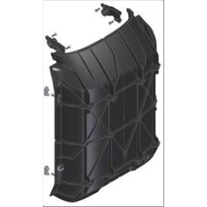 SOUL 2 STORM DOOR - BLACK