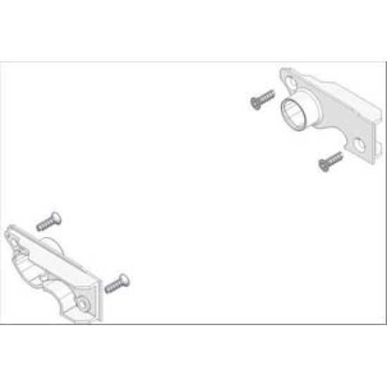 SOUL 2 DOOR ARMS COVERS - WHITE