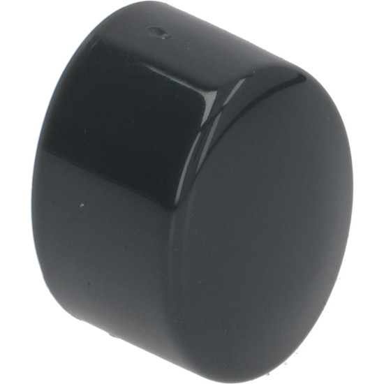 PUSH-BUTTON ELLIPTICAL 17x13mm DARK GREY