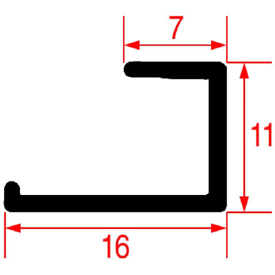 DOOR GASKET 395 mm