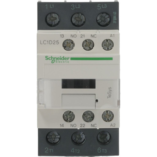 CONTACTOR SCHNEIDER LC1D25B7 CONTACTOR SCHNEIDER LC1D25B7