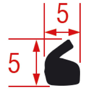 GASKET FOR COVER 1700 mm