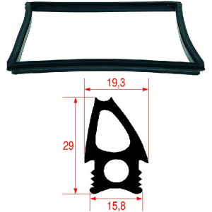 GASKET FOR OVEN DOOR 475x475 mm