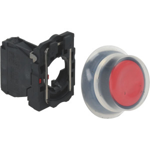 PUSH BUTTON RED BLOCKING 3A 240V