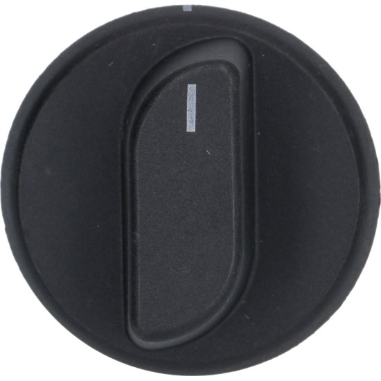 KNOB BLACK ϕ 50 mm