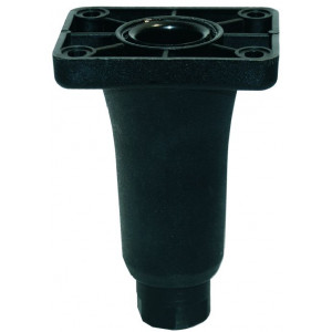 FOOT WITH PLASTIC SQUARE BASE