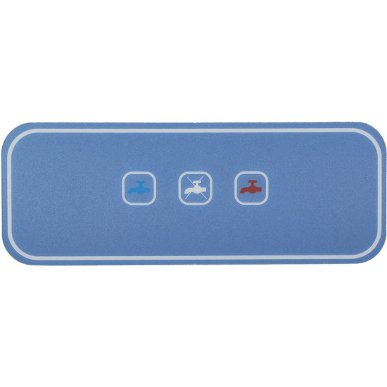 ADHESIVE CONTROL PLATE 148x55 mm