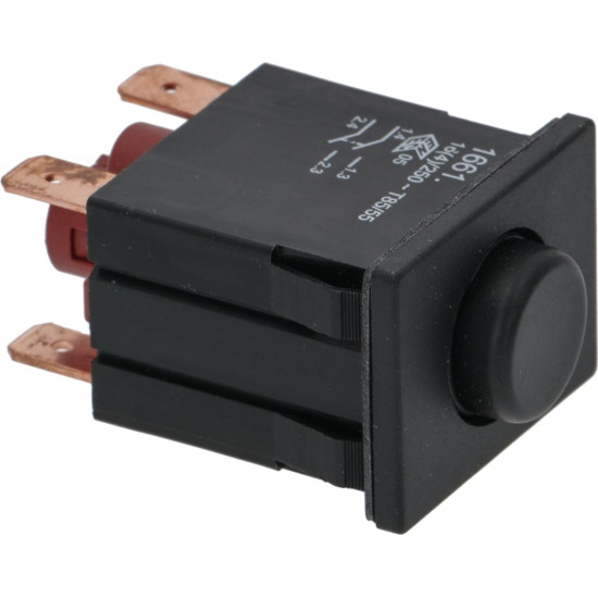 SWITCH BLACK 16A 250V SWITCH BLACK 16A 250V