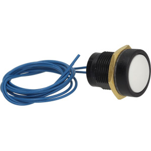 PUSH-BUTTON WHITE 1-POLE