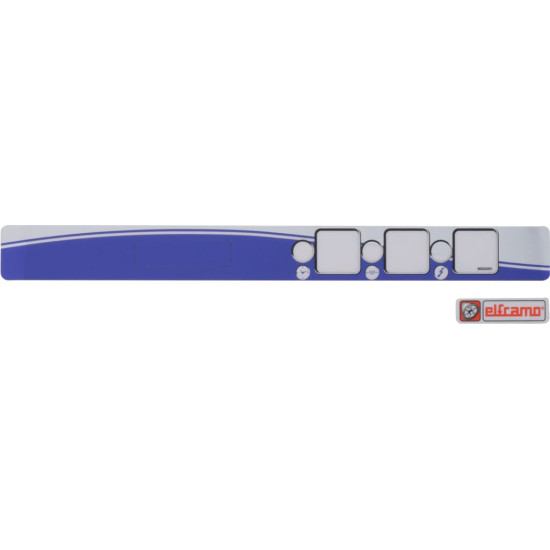 CONTROL PANEL PLATE BE BLUE