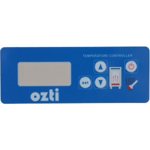 ADHESIVE CONTROL PLATE 172x65 mm