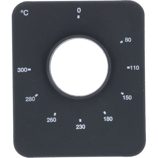 RING NUT FOR KNOB GREY SCREEN-PRINTED