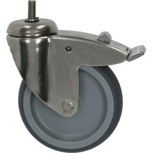 CASTOR SWIVEL WITH BRAKE